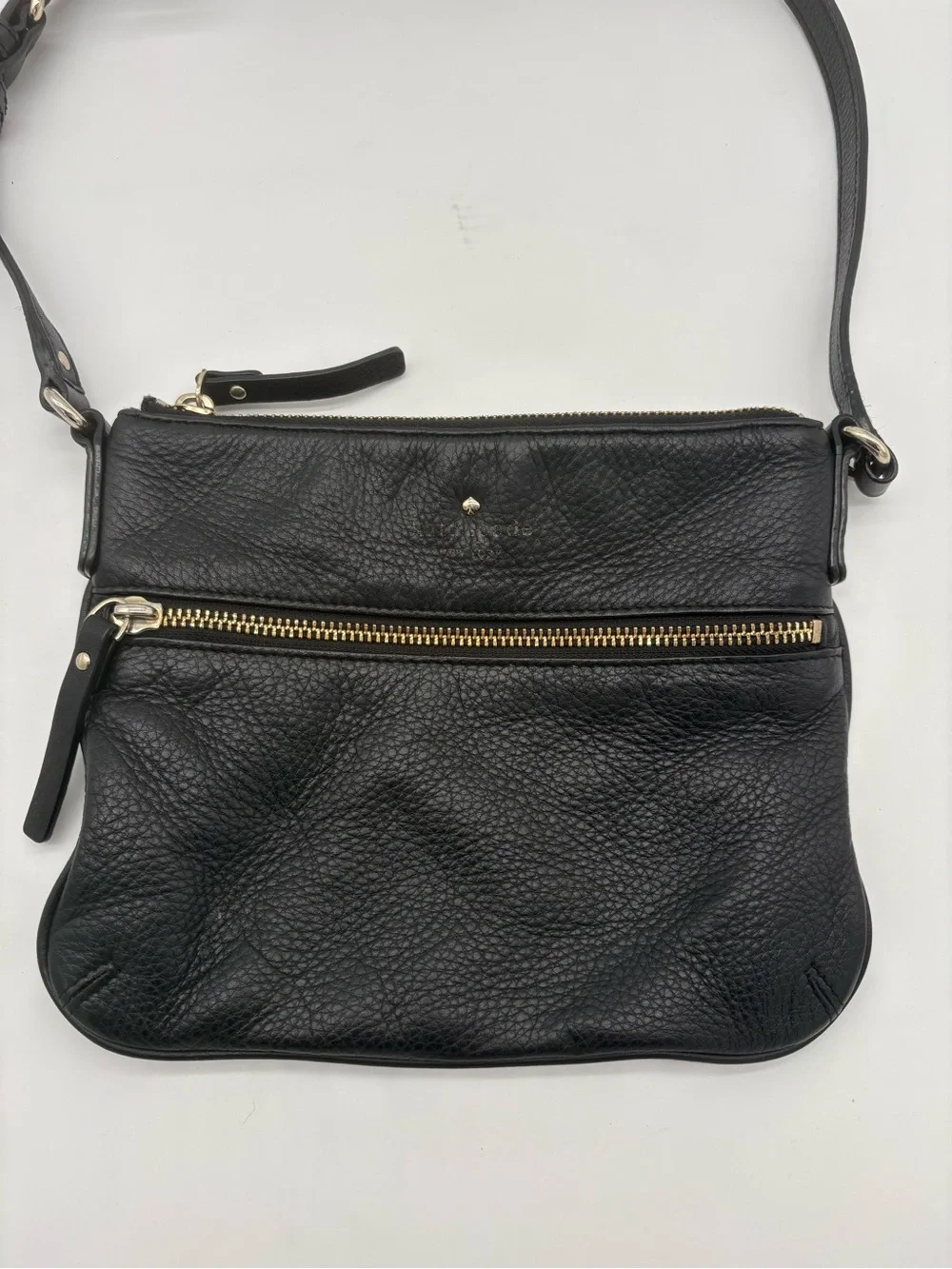 Kate Spade Black Leather Crossbody